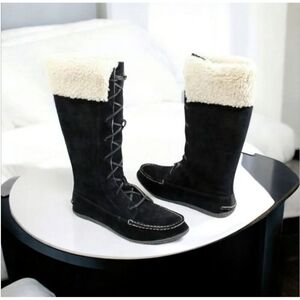 Sperry Topsider Bayshore Lace Up Moccasin Boots Size 9 M NWT